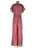 Emery Rose 100% Polyester Polka Dots Red Jumpsuit Size M - photo 2