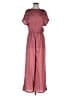 Emery Rose 100% Polyester Polka Dots Red Jumpsuit Size M - photo 1