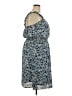 Meri Skye 100% Polyester Paisley Blue Casual Dress Size 2X - photo 4