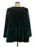 Quacker Factory Green 3/4 Sleeve Blouse Size 3X - photo 1