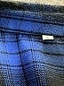 Unbranded 100% Polyester Plaid Blue Long Sleeve Blouse Size L - photo 7