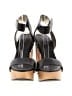 BCBGeneration Black Wedges Size 7 1/2 - photo 2