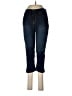 Curve Appeal Solid Blue Jeans Size 8 - photo 1
