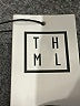 THML 100% Polyester Solid Black Casual Dress Size S - photo 7