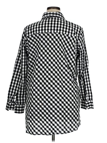 Joan Rivers 3/4 Sleeve Button-Down Shirt (view 2)