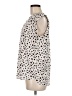 Ann Taylor LOFT Polka Dots Ivory Sleeveless Blouse Size M - photo 5