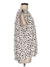 Ann Taylor LOFT Polka Dots Ivory Sleeveless Blouse Size M - photo 4