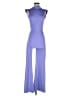 Babalu Color Block Purple Jumpsuit One size - photo 1
