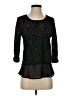 Olivia Moon Black 3/4 Sleeve Top Size S (petite) - photo 1