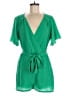 premier amour Solid Green Romper Size 8 - photo 1