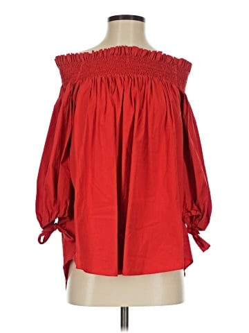 Caroline Constas 3/4 Sleeve Blouse (view 1)