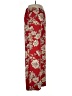 Zara Basic Floral Red Casual Pants Size L - photo 4