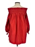 Caroline Constas Red 3/4 Sleeve Blouse Size S - photo 2