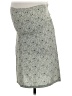 Cadeau Paisley Gray Silk Skirt Size XS - photo 1