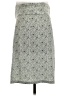 Cadeau Paisley Gray Silk Skirt Size XS - photo 2