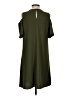 Bobeau Solid Green Casual Dress Size S - photo 2