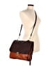 Zara 100% Leather Brown Leather Messenger One size - photo 2