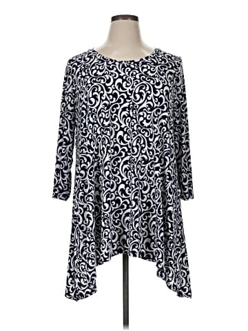 Paisley Grace 3/4 Sleeve Blouse (view 1)