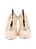 Larry Stuart Collection 100% Leather Ivory Heels Size 8 1/2 - photo 2