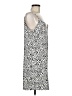ASOS 100% Polyester Animal Print Silver Ivory Casual Dress Size 8 - photo 4