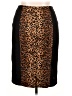 Adrienne Vittadini Animal Print Brown Casual Skirt Size 14 - photo 2