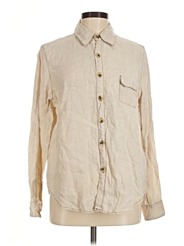 AGOLDE Long Sleeve Button-Down Shirt (view 1)
