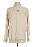 AGOLDE 100% Linen Solid Tan Long Sleeve Button-Down Shirt Size M - photo 2
