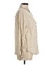 AGOLDE 100% Linen Solid Tan Long Sleeve Button-Down Shirt Size M - photo 4