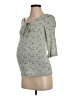 Cadeau Gray 3/4 Sleeve Top Size XS - photo 1