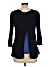 Magaschoni 100% Cotton Black Pullover Sweater Size L - photo 2