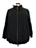 Ellos Solid Black Windbreaker Size 3X - photo 1