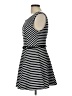 Double Zero Stripes Black Casual Dress Size L - photo 5
