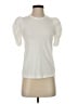 A.L.C. 100% Cotton Ivory Short Sleeve Top Size XS - photo 1