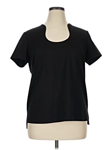 Lafayette 148 New York Short Sleeve T-Shirt (view 1)