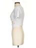 Fashion Nova Silver Short Sleeve Top Size XS - photo 5