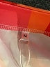 Shein Color Block Orange Casual Skirt Size M - photo 4
