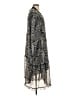 Assorted Brands Paisley Gray Casual Dress Size 5 - photo 4