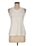 Sofibella Ivory Sleeveless T-Shirt Size M - photo 1