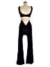 Unbranded Solid Black Jumpsuit Size M - photo 2