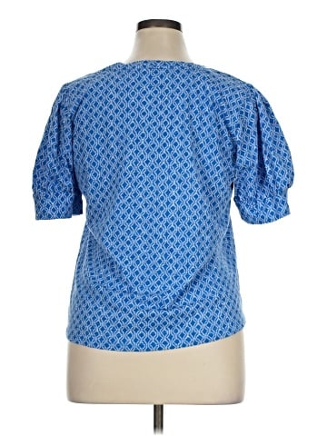 Liz Claiborne Short Sleeve Blouse (view 2)