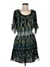 Unbranded Paisley Green Cocktail Dress Size M (estimated) - photo 1