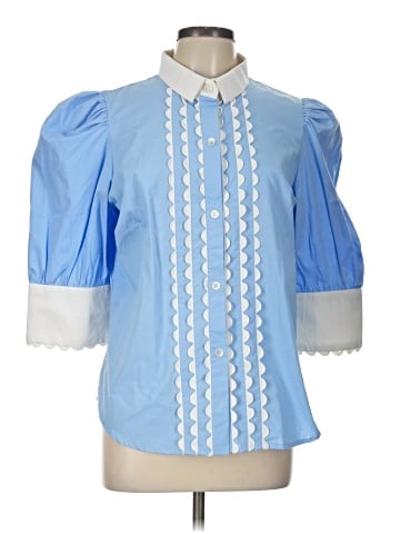 Gretchen Scott Designs 3/4 Sleeve Blouse (view 1)