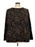 Lapis Brown Long Sleeve Top Size 3X (estimated) - photo 1