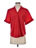 Assorted Brands Red Short Sleeve Blouse Size S (estimated) - photo 1