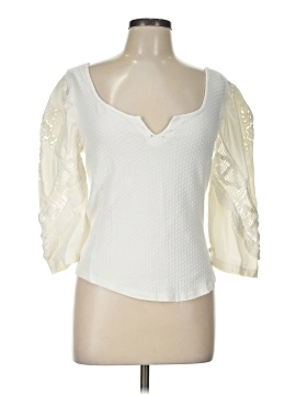 Free People 3/4 Sleeve Top