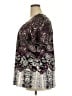 Chicue Paisley Purple Short Sleeve Henley Size 3X - photo 5