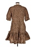 J.Crew Animal Print Brown Casual Dress Size M - photo 2