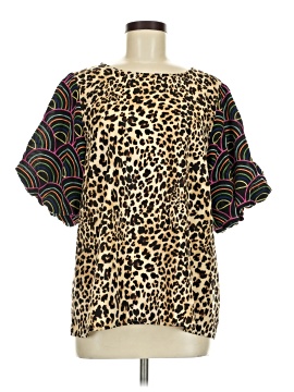 See And Be Seen Short Sleeve Blouse