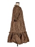 J.Crew Animal Print Brown Casual Dress Size M - photo 4