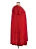 Roaman's Solid Red Casual Dress Size 26 (2X) - photo 4
